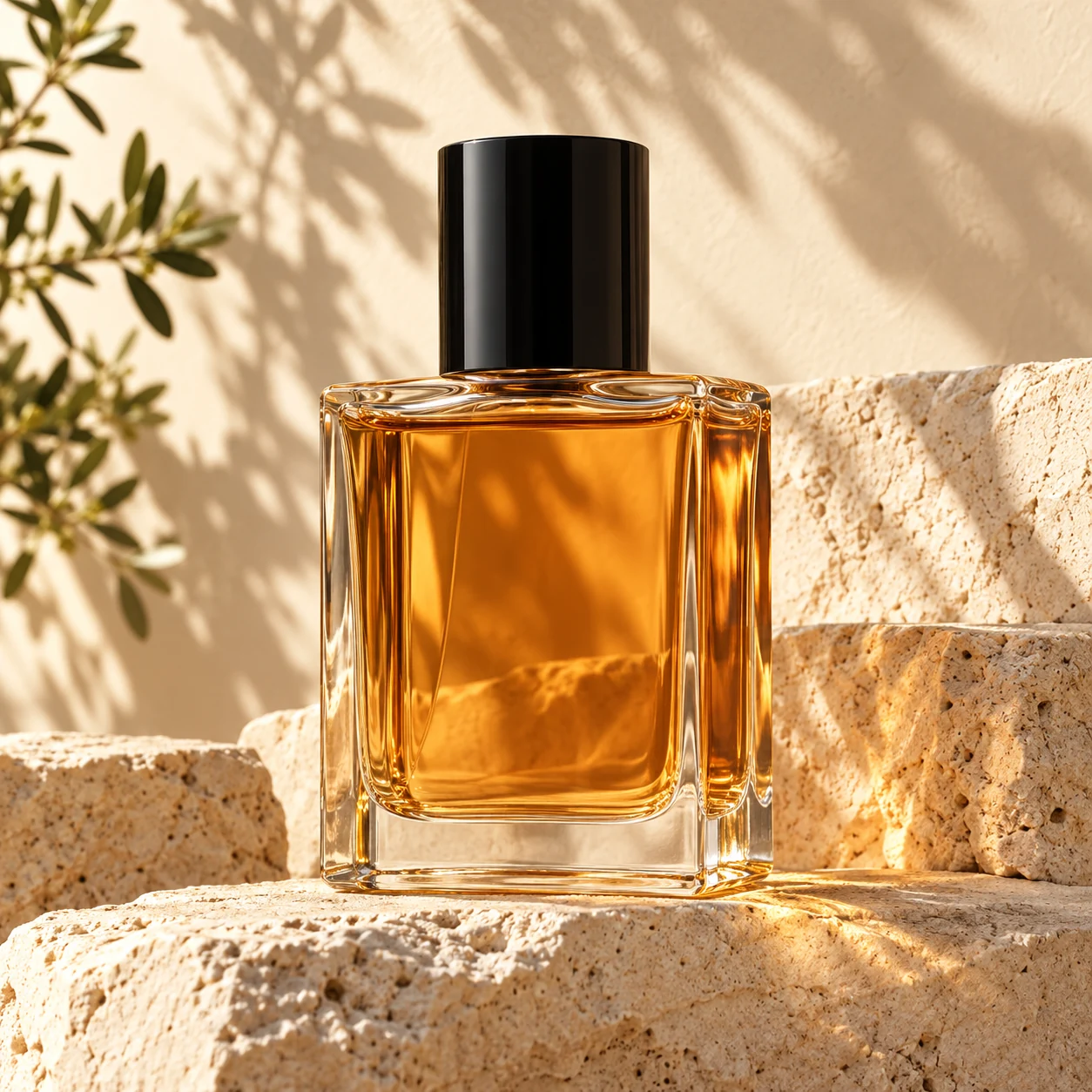 Produit sur pierre ivoire chaleureuse